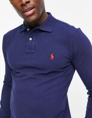 Tシャツ・カットソー Ralph Lauren SS24 Slim-fit pique polo shirt (710536856 360) Ralph Lauren SS24 Slim-fit pique polo shirt (710536856 360