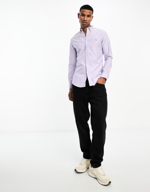 Polo Ralph Lauren oxford shirt in slim fit white