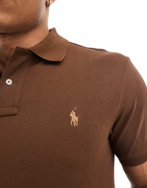 Ralph lauren brown shirt hotsell