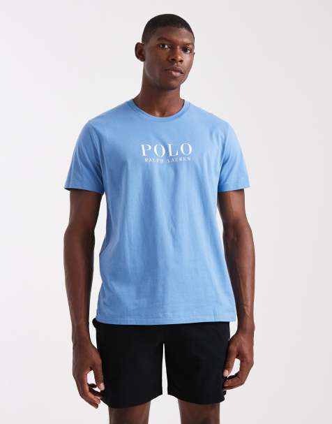 Polo Ralph Lauren icon logo slim lounge shorts in black - view 1