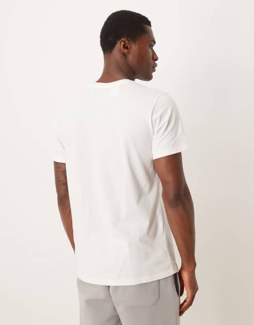 Polo Ralph Lauren icon logo soft cotton top in white, 3 of 5