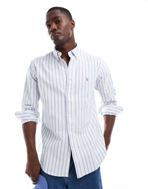 Ralph lauren custom fit white shirt hotsell