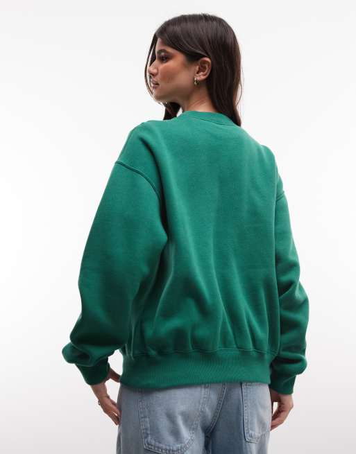 Polo Ralph Lauren icon logo sweatshirt in green, 4 van 4