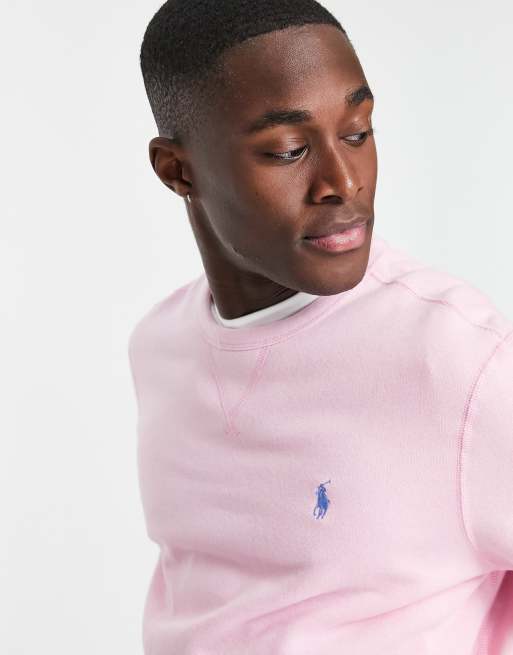 Polo best sale pink sweatshirt