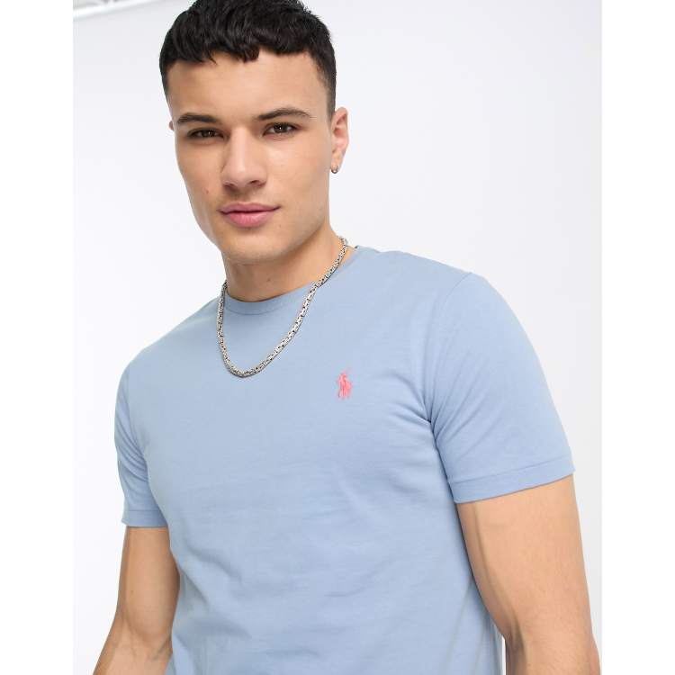 Light blue polo clearance ralph lauren t shirt