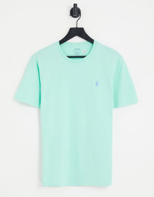 Polo Ralph Lauren icon logo T-shirt in aqua green