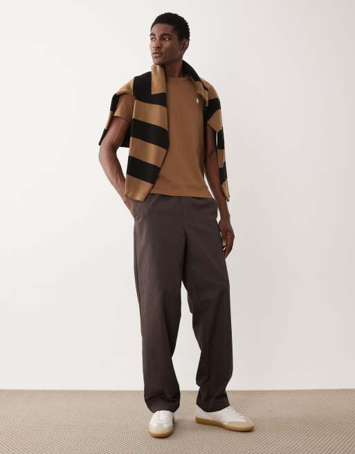 Polo Ralph Lauren Icon logo t-shirt in brown, 2 of 5