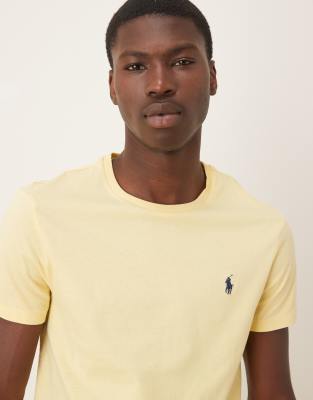 [Polo Ralph Lauren] Polo Ralph Lauren icon logo t-shirt in light yellow L Light yellow