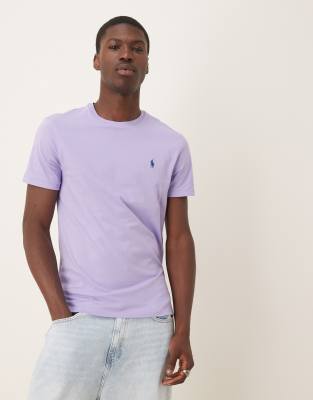 Polo Ralph Lauren Polo Ralph Lauren icon logo t-shirt in lilac-Purple