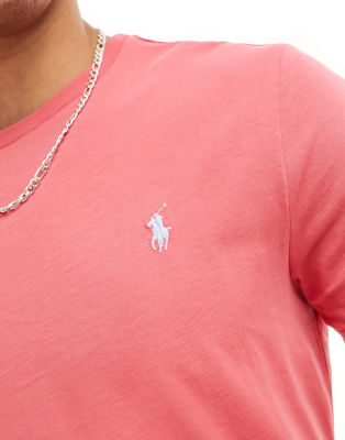 Polo Ralph Lauren Icon Logo T-shirt In Pink