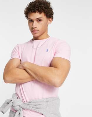 Polo Ralph Lauren icon logo t-shirt in pink