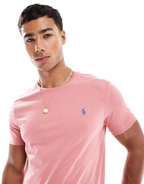Polo Ralph Lauren icon logo t-shirt in rose pink