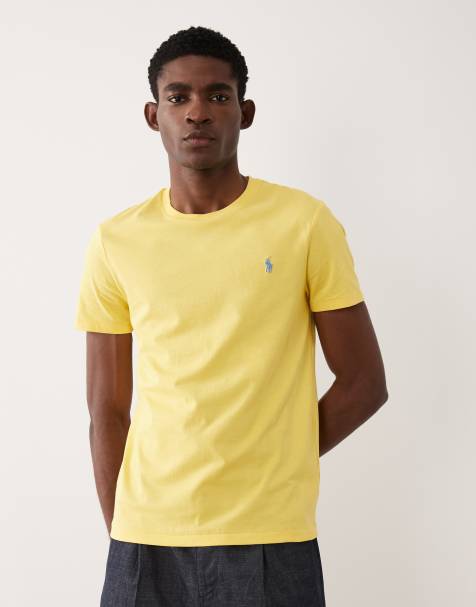 Polo Ralph Lauren icon logo t-shirt in yellow