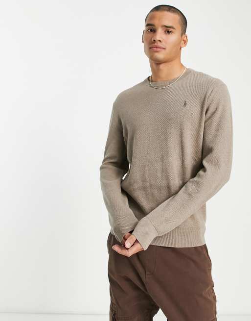 Ralph lauren best sale brown jumper