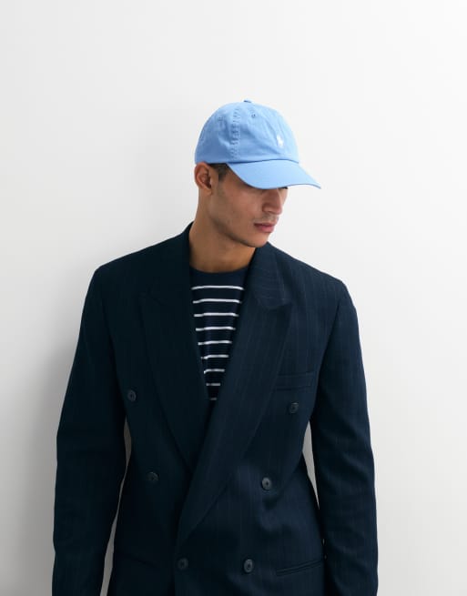 Polo Ralph Lauren icon logo twill baseball cap in bristol blue, 2 of 8