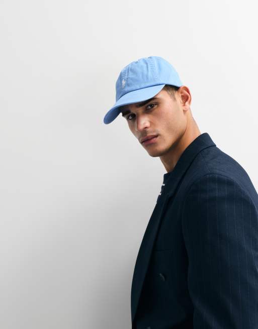 Polo Ralph Lauren icon logo twill baseball cap in bristol blue, 4 of 8