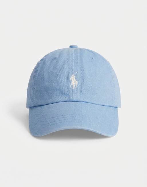 Polo Ralph Lauren icon logo twill baseball cap in bristol blue, 5 of 8