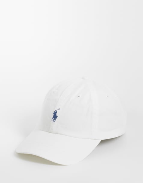 Polo Ralph Lauren icon logo twill baseball cap in cream - view 1