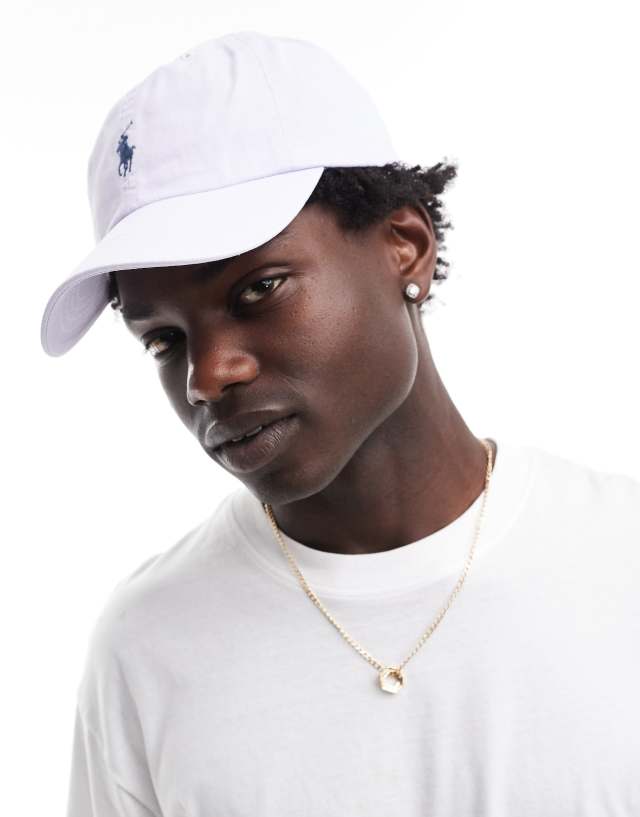 Polo Ralph Lauren - icon logo twill baseball cap in lilac