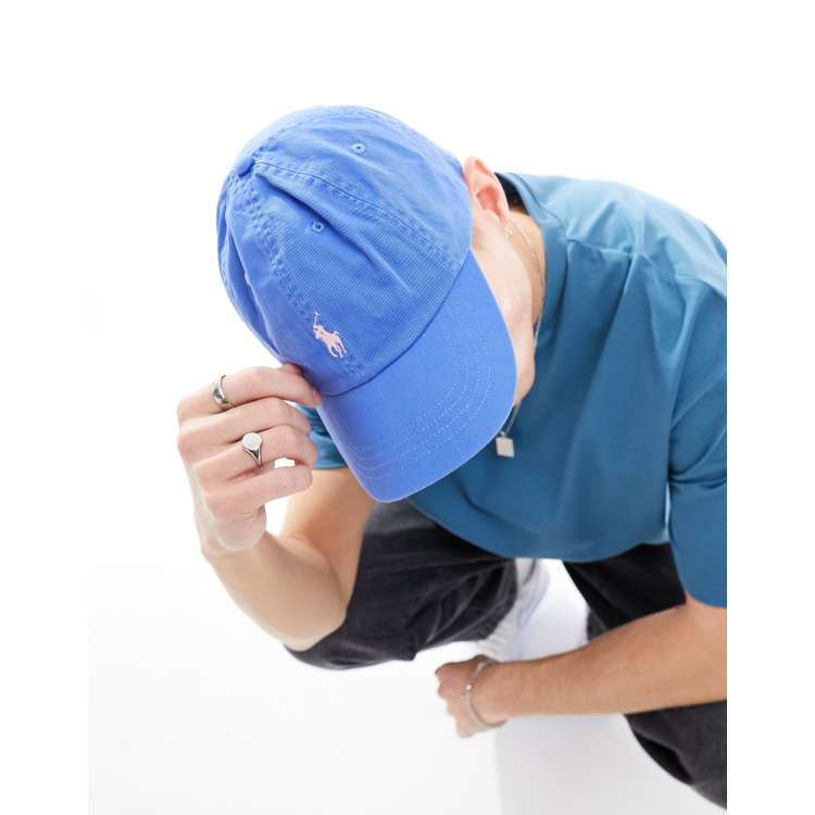 Light blue outlet polo hat