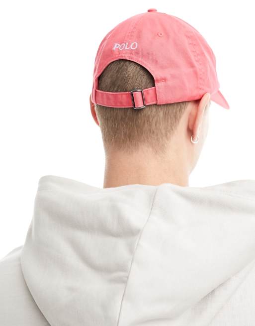 Ralph lauren red baseball hot sale cap