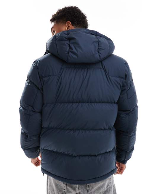 Polo Ralph Lauren - Icon - Piumino con cappuccio blu navy con logo, 3 di 4