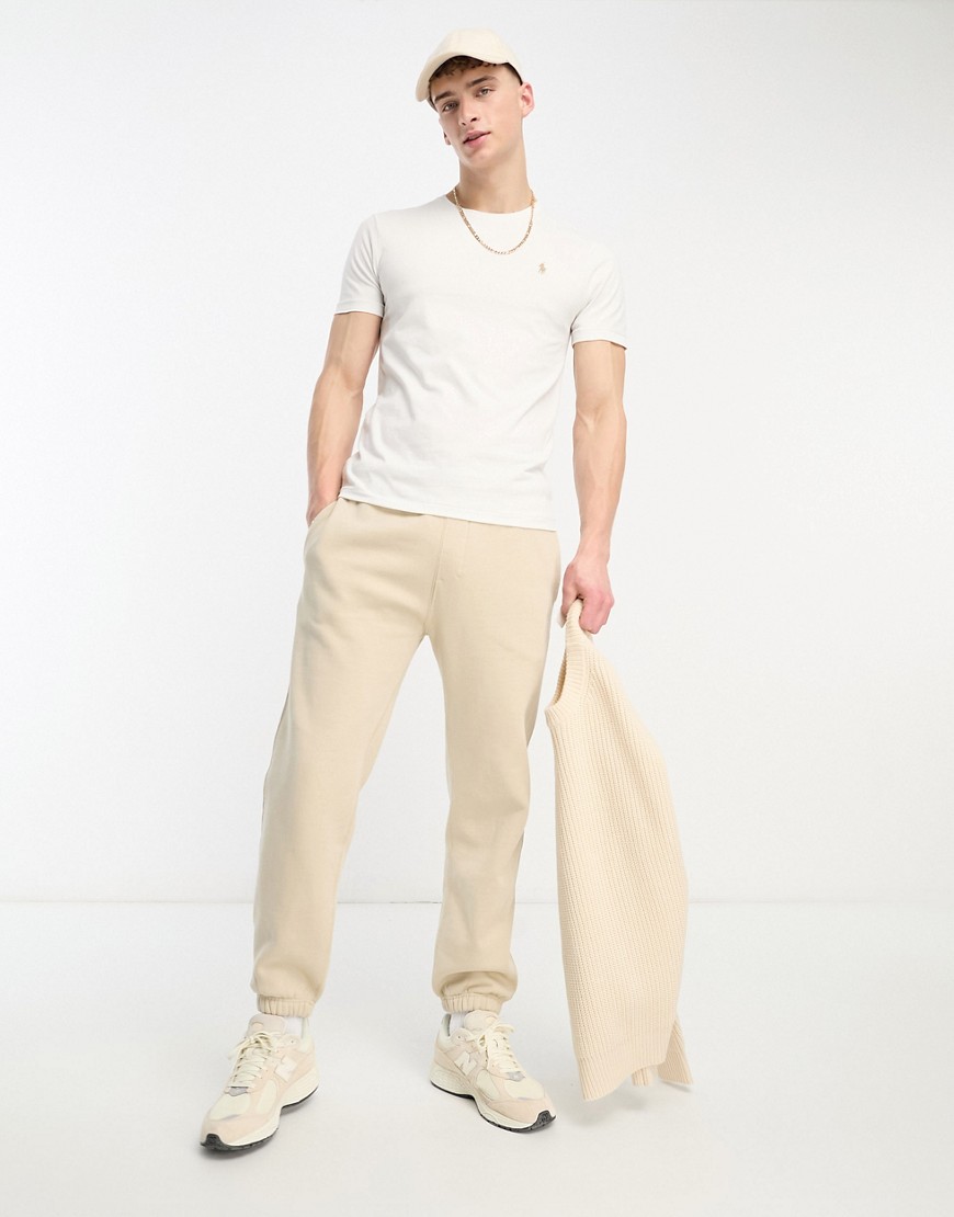 Icon - T-shirt custom fit color crema con logo-Bianco - Polo Ralph Lauren T-shirt donna  - immagine3