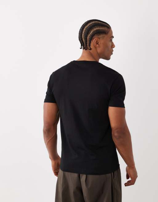 Polo Ralph Lauren - Icon - T-shirt custom slim fit nera con logo, 3 di 5