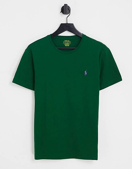 Verde Polo con stampa Farfetch Abbigliamento Top e t-shirt T-shirt Polo 