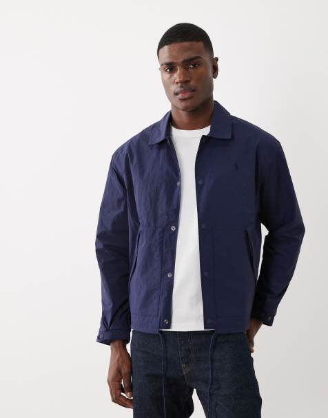 Polo Ralph Lauren – Icon – Windjacke mit Markenlogo in Marineblau - view 1