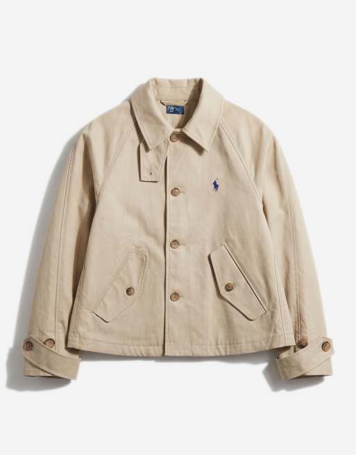 Polo Ralph Lauren – Jacke aus Baumwoll-Twill in Beige , 5 von 7