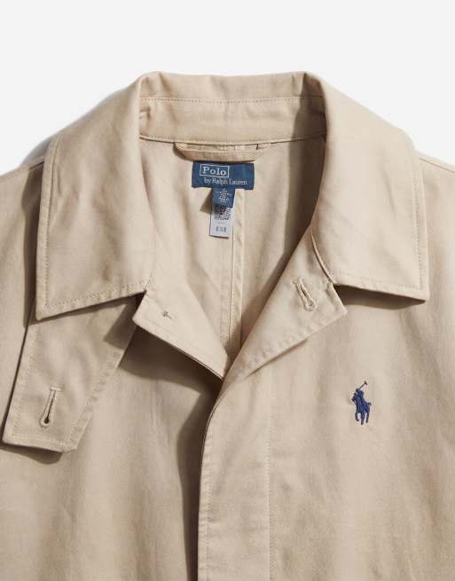 Polo Ralph Lauren – Jacke aus Baumwoll-Twill in Beige , 7 von 7