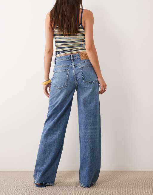 Polo Ralph Lauren - Jean ample - Bleu clair délavé, 2 de 5