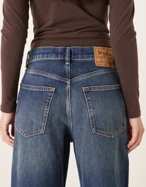Polo Ralph Lauren - Jeans con fondo ampio blu scuro, 5 di 5