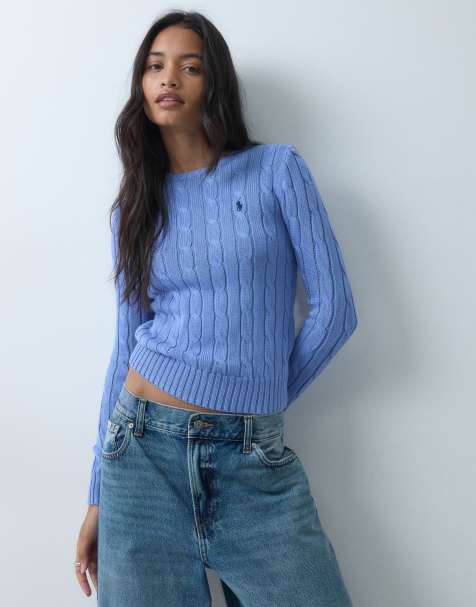 Polo Ralph Lauren jersey de manga larga en azul - view 1