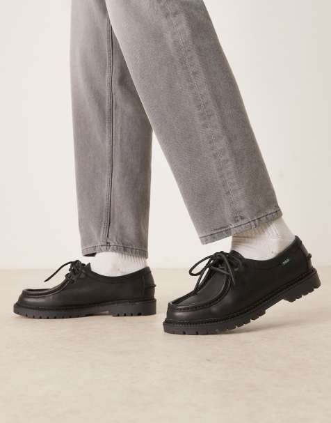 Polo Ralph Lauren Jett Apron moc-toe shoe in black - view 1