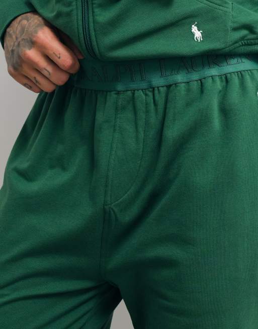 Polo Ralph Lauren jogger de estar por casa verde, 3 de 5