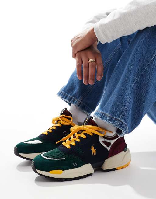 Polo Ralph Lauren - Jogger - Sneakers con logo e stampe multicolore
