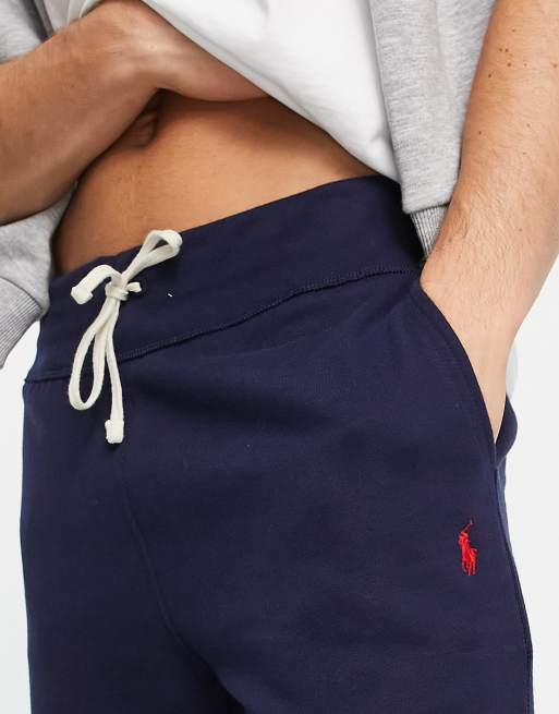Polo Ralph Lauren - Joggers blu navy con logo e fondo elasticizzato, 3 di 4