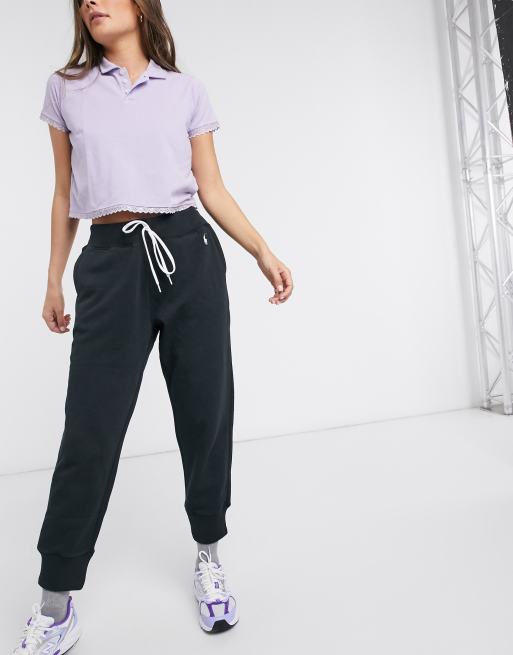 Polo Ralph Lauren - Joggers neri classici con logo in coordinato, 4 di 4