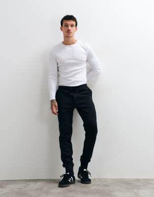Polo Ralph Lauren Uomo Nero Pantaloni Sportivi Logo - Immagine 3