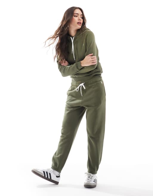 Polo Ralph Lauren - Joggers verde scuro con logo in coordinato, 2 di 5