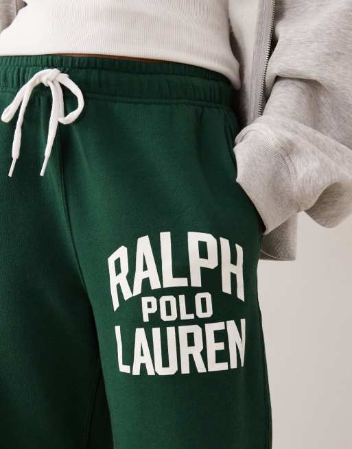 Polo Ralph Lauren - Joggers verdi con logo e fondo elasticizzato, 3 di 5
