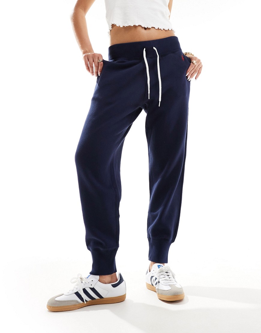 Polo Ralph Lauren joggers with cuff ankles in navy