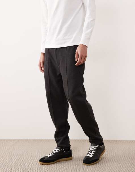 Polo Ralph Lauren – Jogginghose in Dunkelgrau mit Pony-Logo und Strick-Bündchen - view 1