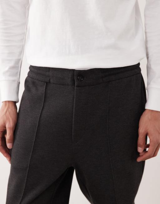 Polo Ralph Lauren – Jogginghose in Dunkelgrau mit Pony-Logo und Strick-Bündchen, 4 von 5