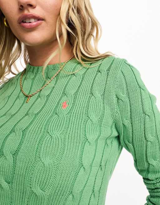 Ralph lauren hot sale green jumper