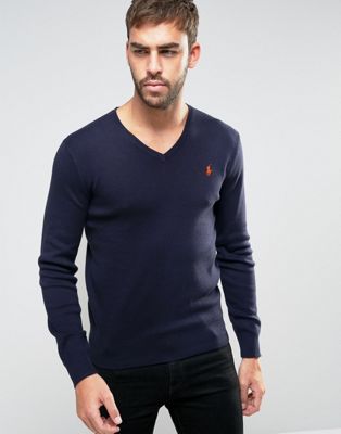 Polo Ralph Lauren jumper with v-neck in 
