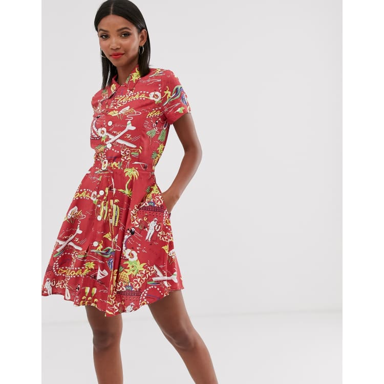 ralph lauren cocktailjurk