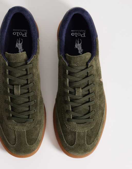 Polo Ralph Lauren - Kakigrønne og marineblå sneakers, 2 af 5